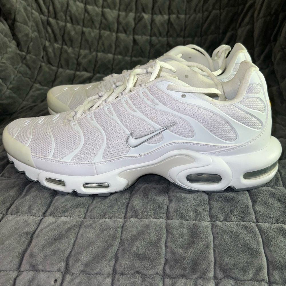 Nike White Air Max Plus Sneakers